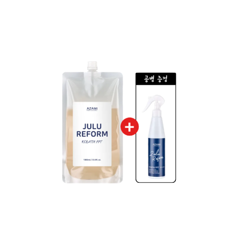 아자미 줄루 리폼 케라틴 PPT 1000ml (공병증정) 원액 물희석사용가능