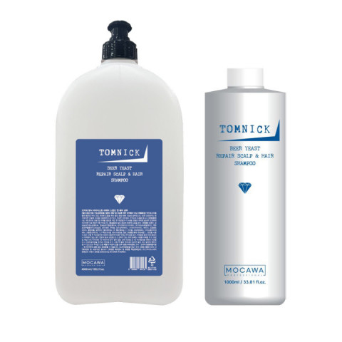 모카와 탐닉 맥주효모 리페어 스켈프 & 헤어 샴푸(데일리용) 1000ml / 4L,4000(대용량)