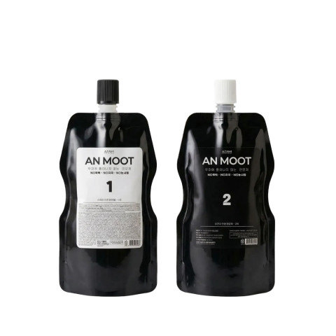 아자미 안묻 염모제 (두피에 묻지않는 새치염색약) 500ml - 블랙